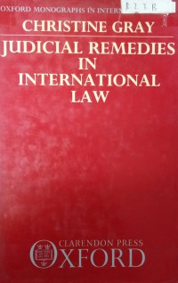 Judicial Remedies In International Law