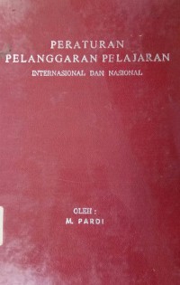 Peraturan Pelanggaran Pelajaran Internasional Dan Nasional