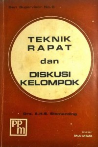 Teknik Rapat dan Diskusi Kelompok