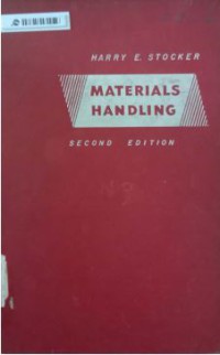 Materials Handling 2nd Ed