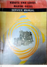 Kubota KMH Series Marine Diesel : Service Manual