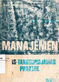 Manajemen : Tugas, Tanggung Jawab, Praktek