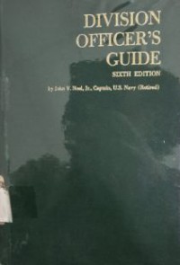 Division Officer's Guide 6 Edition