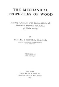 Mechanical Properties of Wood