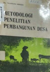 Metodologi Peneletian Pembangunan Desa