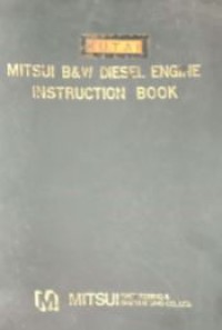 Mitsui B&W Diesel Engine Instruction Book