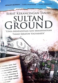 Surat Kekancingan Tanah Sulthan Ground : Upaya Mendapatkan Izin Memanfaatkan Tanah Keraton Yogyakarta