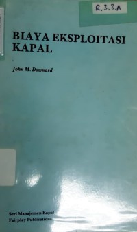 Biaya Eksploitasi Kapal