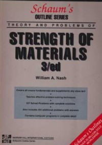 Strength of Materials 3rd Edition