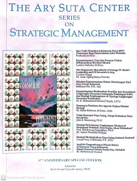 The Ary Suta Center Series On Strategic Management