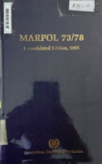 Marpol 73/78 Consolidated Edition 1991