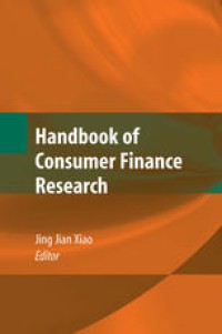 Handbook of Consumer Finance Research