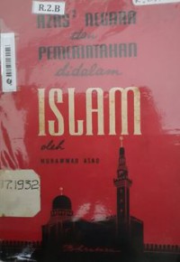 Azas - Azas Negara dan Pemerintahan didalam Islam