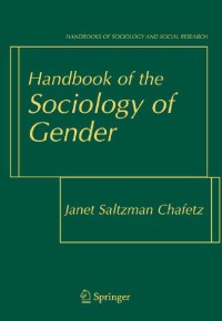 Handbook Of The Sociology Of Gender