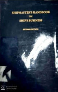 Shipmaster's Handbook On Ship's Business Second Edition