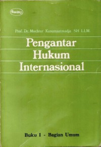 Pengantar Hukum Internasional