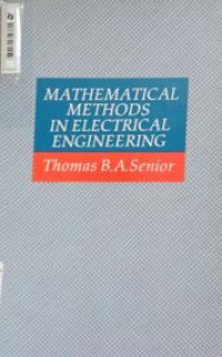 Mathematical Methods In Electrical Engineering