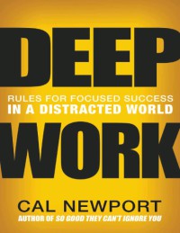 Deep Work : Rules for focused success in a distracted world