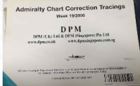 Admiralty Chart Correction Things Week 16/2006