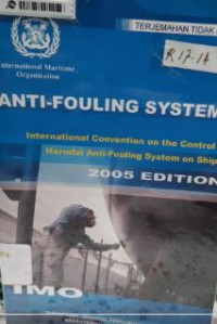 Anti-Fouling Systems 2005 Edition