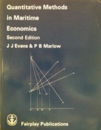 Quantitative Methods In Maritime Economics