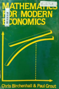 Mathematics For Modern Economics