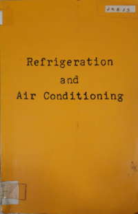 Refrigeration and Air Conditioning