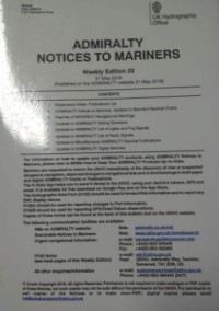 Admiralty Notices to Marines Weekly Edition 22