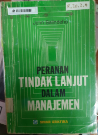 Peranan Tindak Lanjut Dalam Manajemen