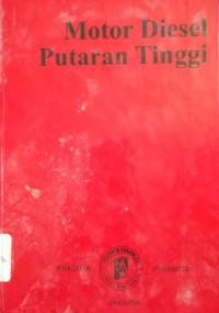 Motor Diesel Putaran Tinggi