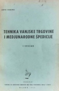 Tehnika Vanjske Trgovine I Menjunarodne Spedicije