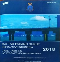 Daftar Pasang Surut Tide Tables Tahun 2018 : Kepulauan Indonesia, Indonesia Archipelago