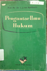 Pengantar Ilmu Hukum