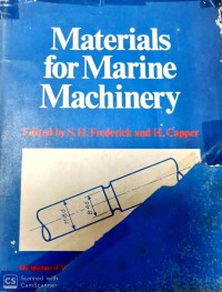 Materials for marine Machinery