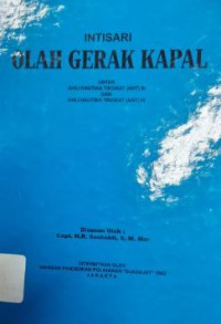 Intisari Olah Gerak Kapal