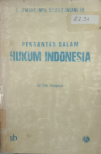 Pengantar Dalam Hukum Indonesia