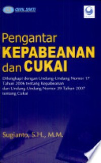 Pengantar Kepabeanan dan Cukai