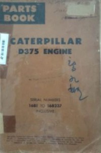 Caterpillar D375 Engine