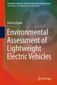 Environmental Assessment of Lightweight Electric Vehicles