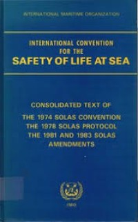 International Convention For The Safety Of Life At Sea