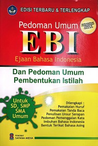 Pedoman Umum Ejaan Bahasa Indonesia Dan Pedoman Umum Pembentukan Istilah