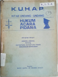 K.U.H.A.P Hukum Acara Pidana