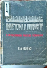 Engineering Metallurgy Part II