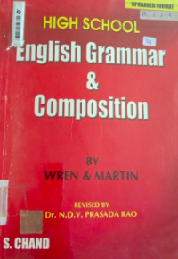 High School English Grammar And Composition