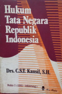 Hukum Tata Negara Republik Indonesia Buku 2