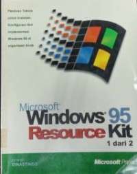 Microsoft Windows 95 Resource Kit Microsoft Corporation