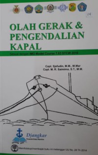 Olah Gerak & Pengendalian Kapal