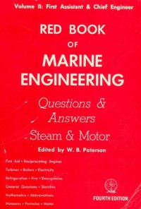 Red Book of Marine Engineering : Questions and Answer