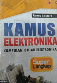 Kamus Elektronika: Kumpulan Istilah Elektronika