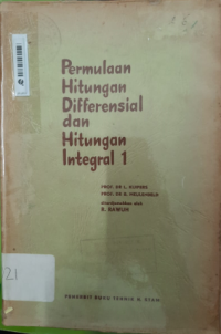 Permulaan Hitungan Differensial dan Hitungan Integral 1